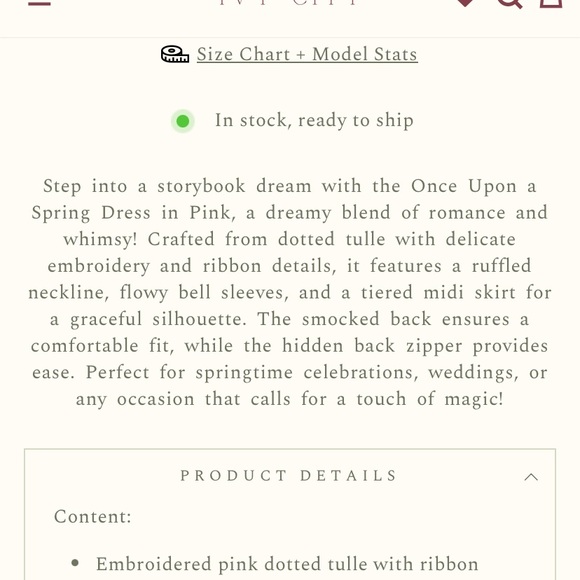 Ivy City Co Pink once upon a spring dress plus 4x and 5x - Picture 4 of 5